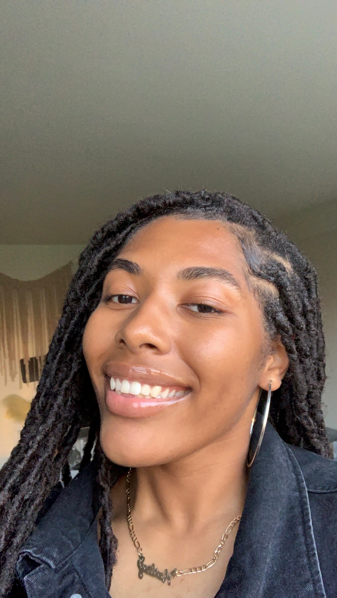 Selfie of Hailey Samples smiling
